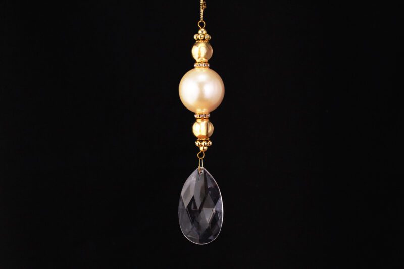 Acrylic Crystal Drop Hanging Ornament