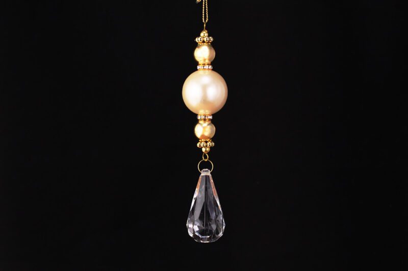 Acrylic Crystal Drop Hanging Ornament
