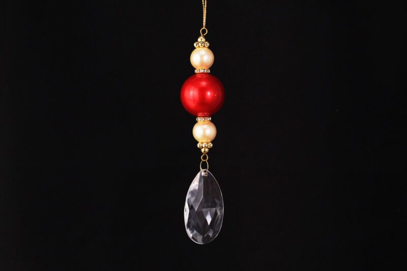 Acrylic Crystal Drop Hanging Ornament