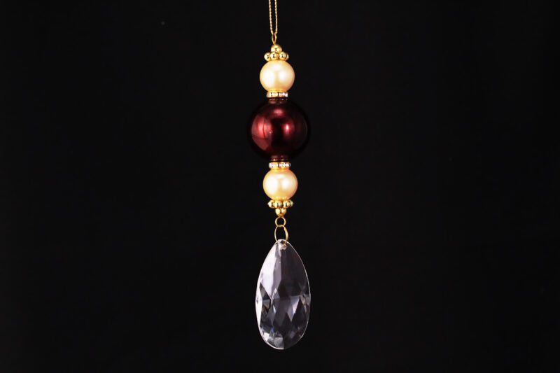 Acrylic Crystal Drop Hanging Ornament