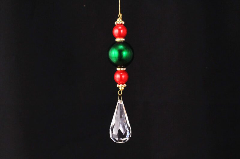 Acrylic Crystal Drop Hanging Ornament