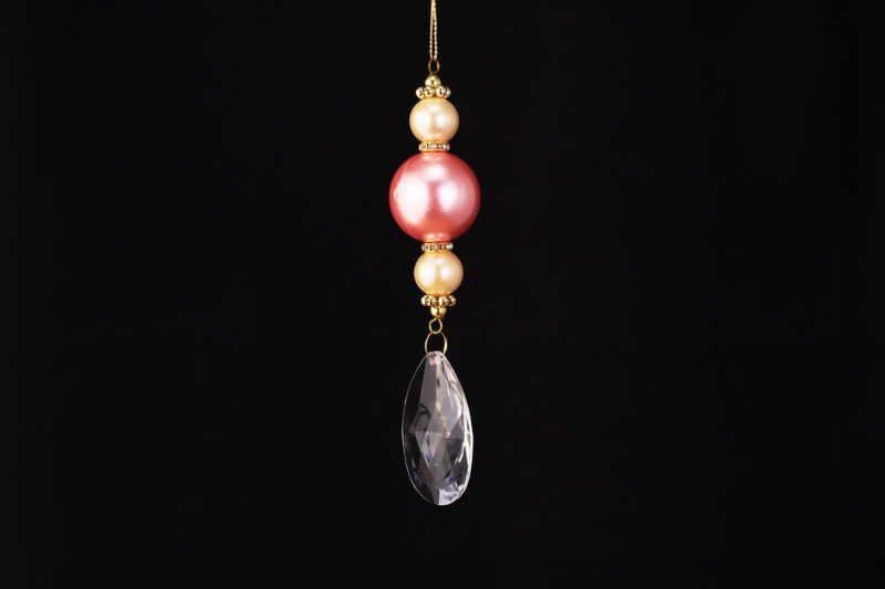 Acrylic Crystal Drop Hanging Ornament