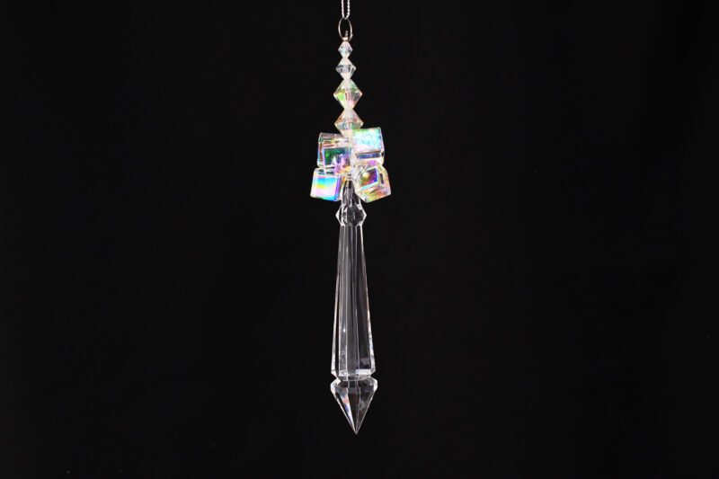 Acrylic Crystal Drop Hanging Ornament