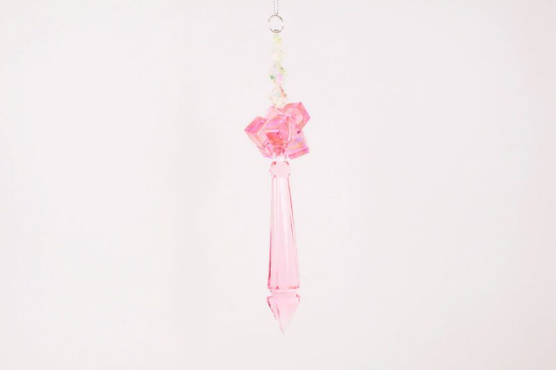 Acrylic Crystal Drop Hanging Ornament