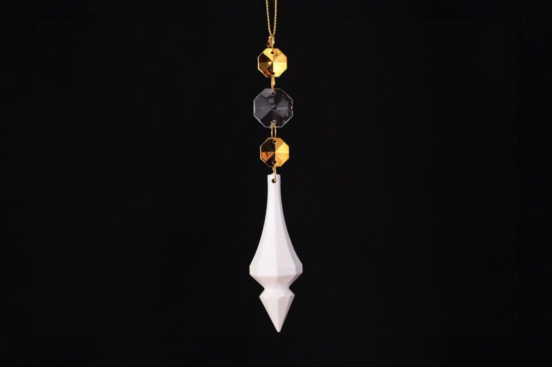 Acrylic Crystal Drop Hanging Ornament