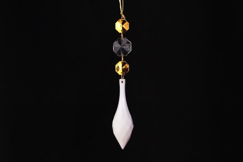 Acrylic Crystal Drop Hanging Ornament