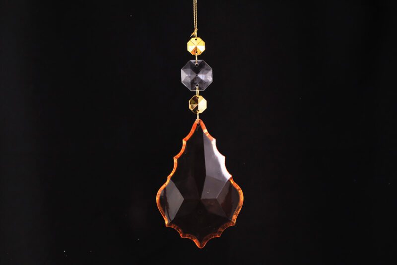 Acrylic Crystal Drop Hanging Ornament