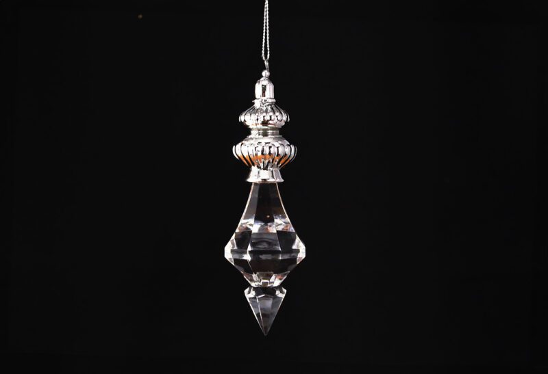 Acrylic Crystal Drop Hanging Ornament