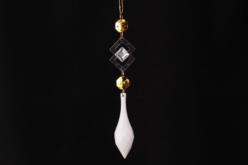 Acrylic Crystal Drop Hanging Ornament