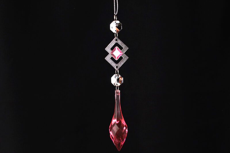 Acrylic Crystal Drop Hanging Ornament