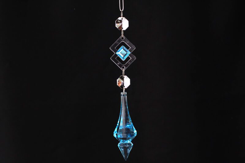 Acrylic Crystal Drop Hanging Ornament
