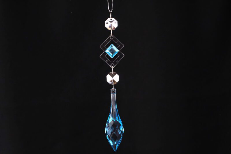 Acrylic Crystal Drop Hanging Ornament