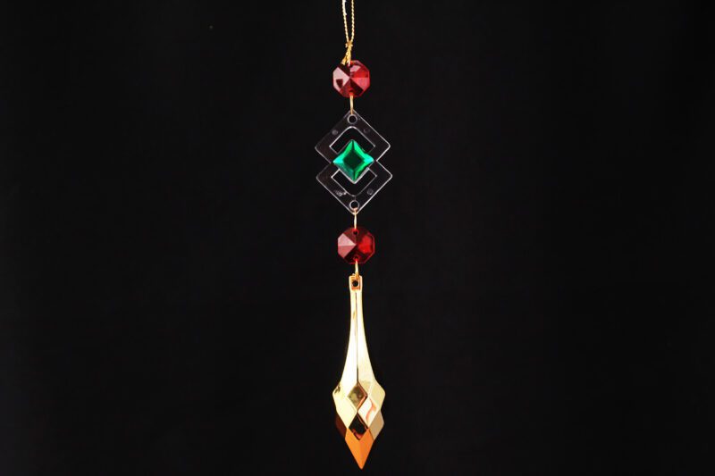 Acrylic Crystal Drop Hanging Ornament