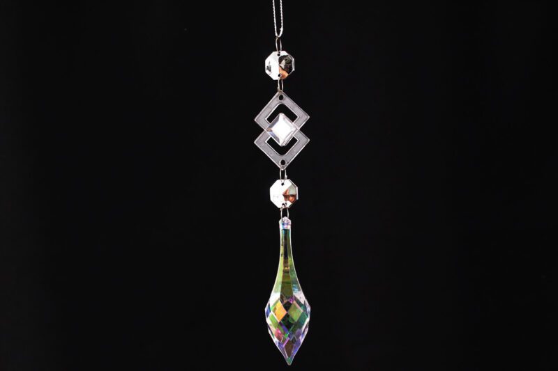 Acrylic Crystal Drop Hanging Ornament