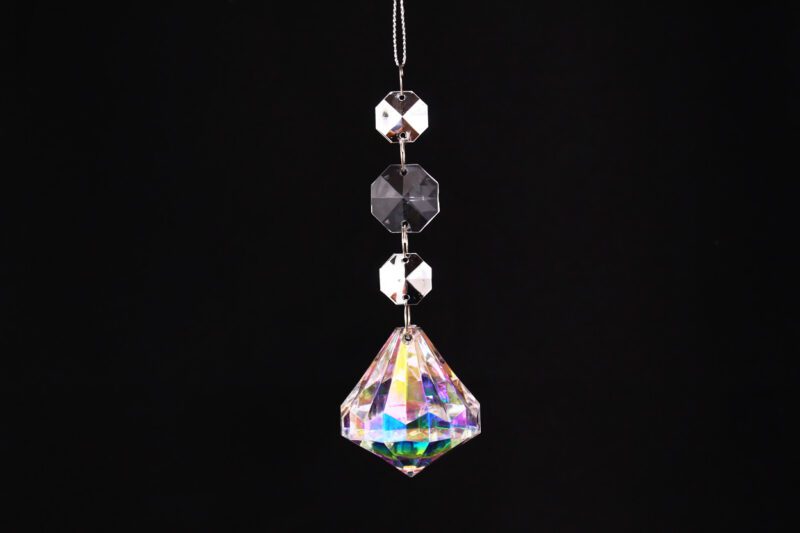 Acrylic Crystal Drop Hanging Ornament