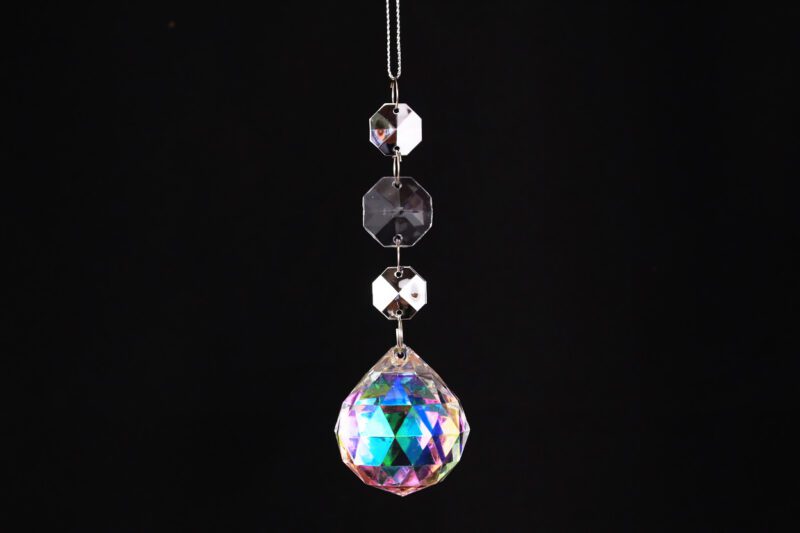 Acrylic Crystal Drop Hanging Ornament
