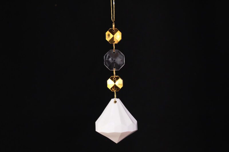 Acrylic Crystal Drop Hanging Ornament