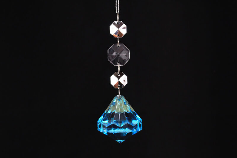 Acrylic Crystal Drop Hanging Ornament