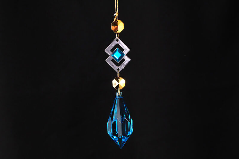 Acrylic Crystal Drop Hanging Ornament