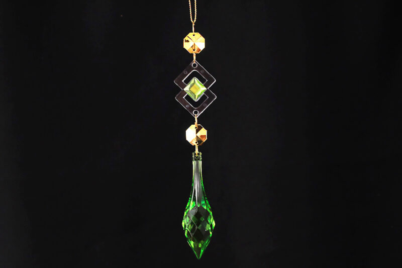 Acrylic Crystal Drop Hanging Ornament
