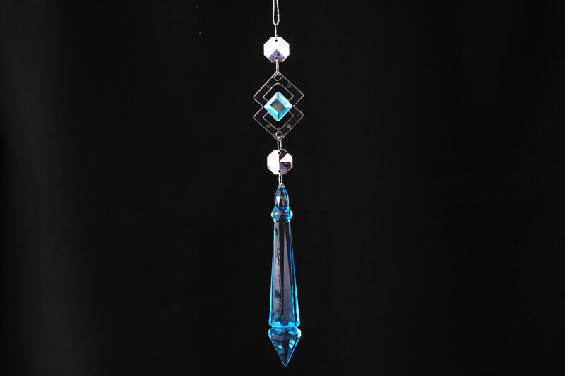 Acrylic Crystal Drop Hanging Ornament