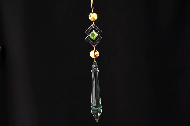 Acrylic Crystal Drop Hanging Ornament