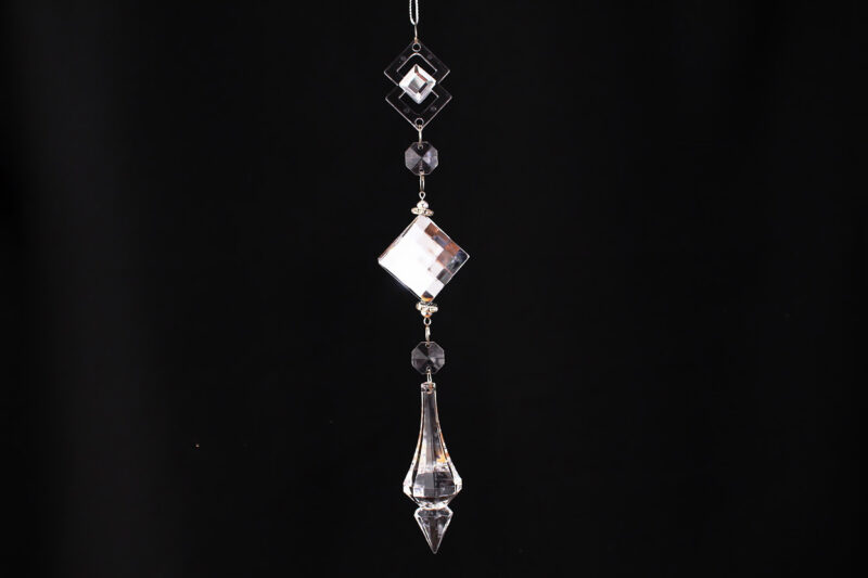 Acrylic Crystal Drop Hanging Ornament