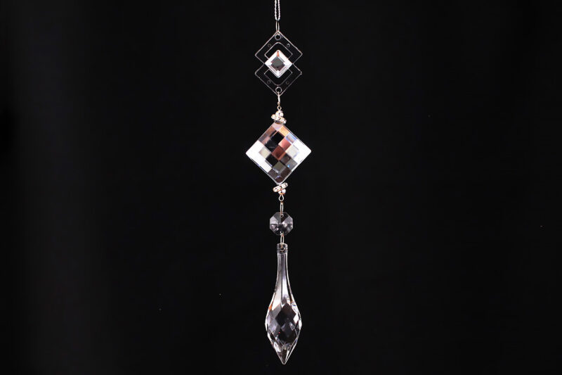Acrylic Crystal Drop Hanging Ornament