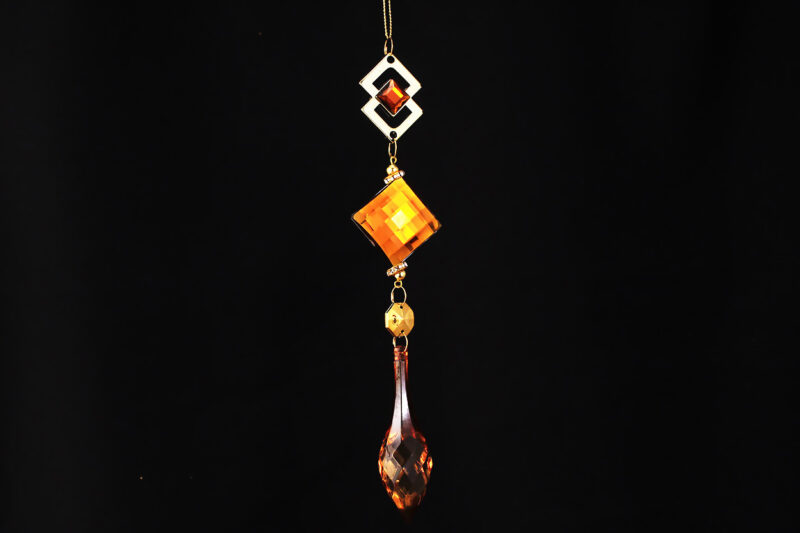 Acrylic Crystal Drop Hanging Ornament
