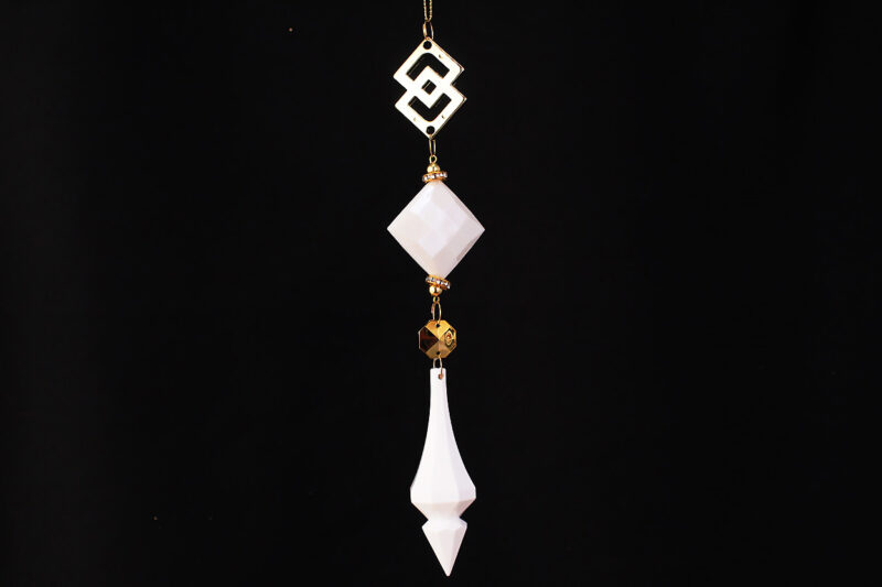 Acrylic Crystal Drop Hanging Ornament