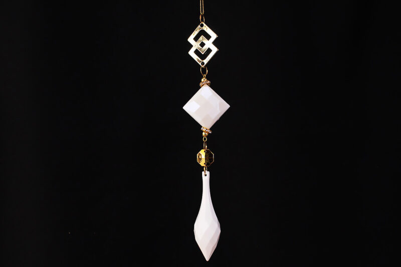 Acrylic Crystal Drop Hanging Ornament