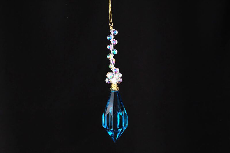 Acrylic Crystal Drop Hanging Ornament