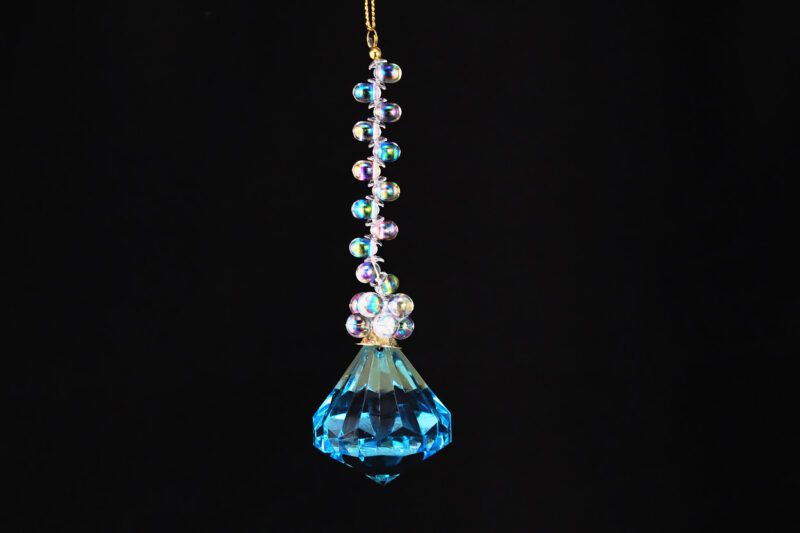 Acrylic Crystal Drop Hanging Ornament