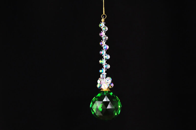 Acrylic Crystal Drop Hanging Ornament