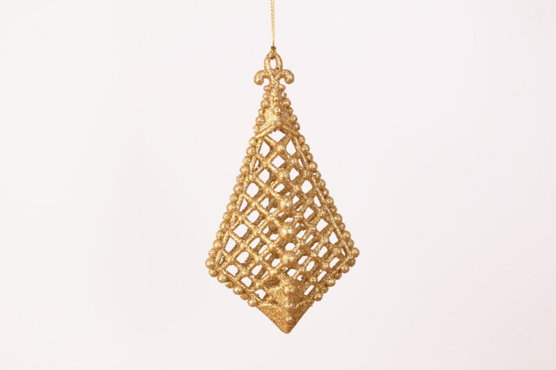 Woven Drop Ornament