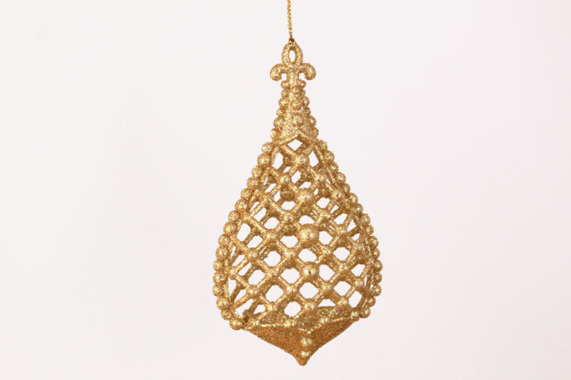 Woven Drop Ornament