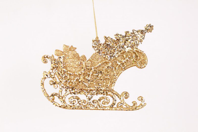 Christmas Sleigh Ornament