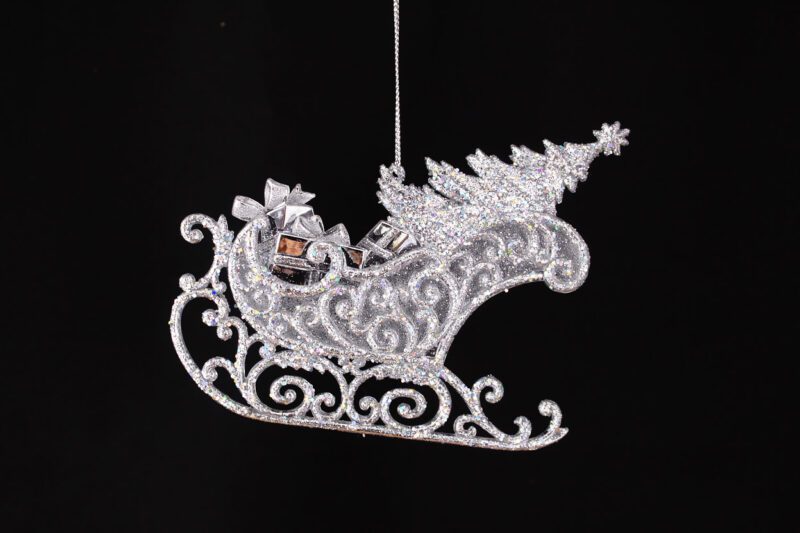 Christmas Sleigh Ornament