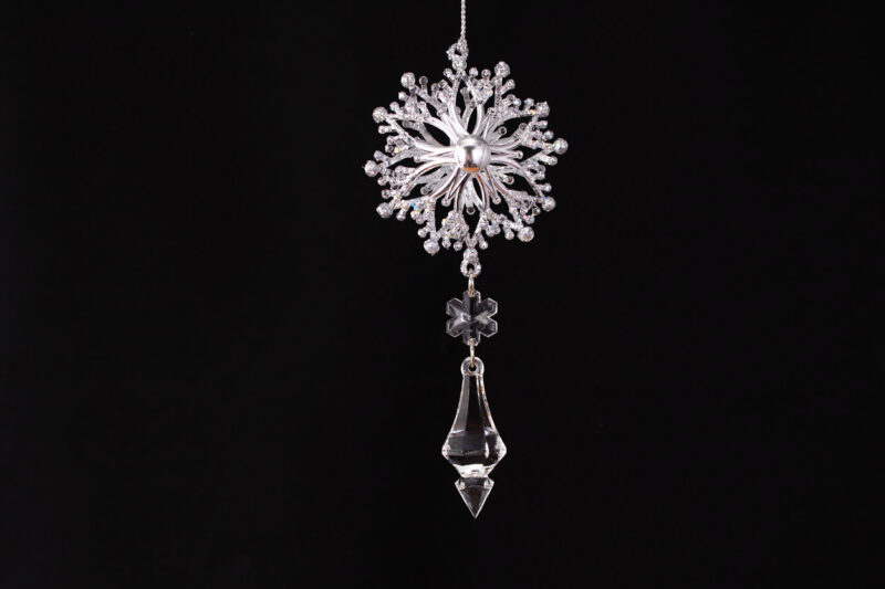Snowflake Ornament With Pendant Ornament