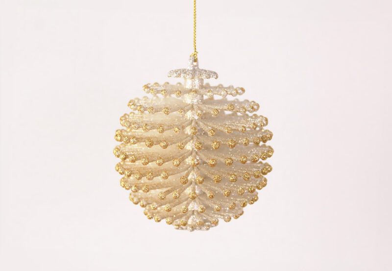 Pine Cone Ball Ornament