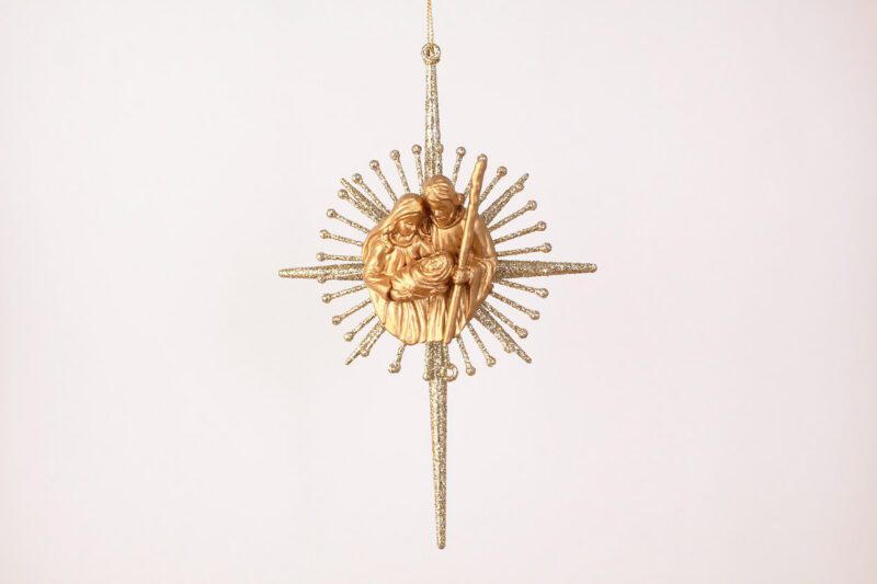 The Holy Family With Starburst Ornament