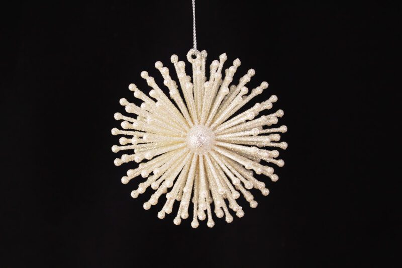 Spiky Dimensional Snowflake Ornament