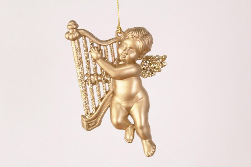 Little Angel Playing The Musical Instrument Ornament