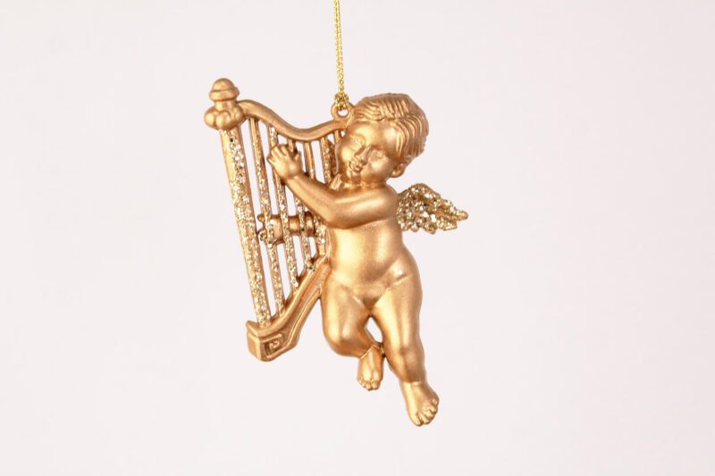 Little Angel Playing The Musical Instrument Ornament