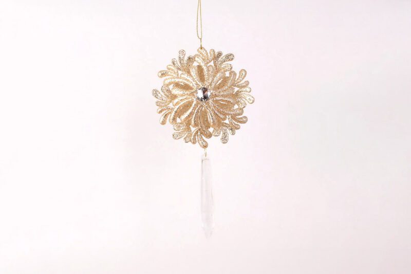 Snowflake With Pendant Ornament