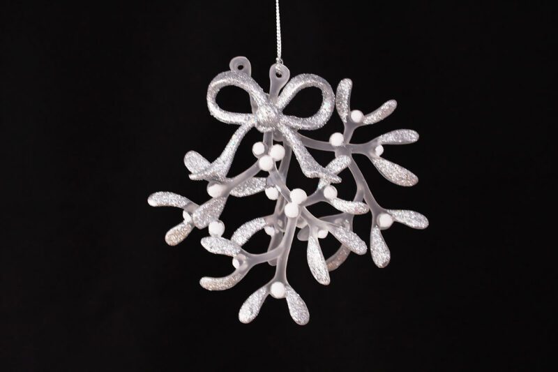 Mistletoe With Bow Ornament