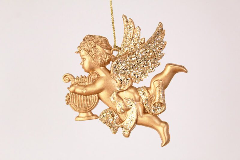 Little Angel Playing The Musical Instrument Ornament