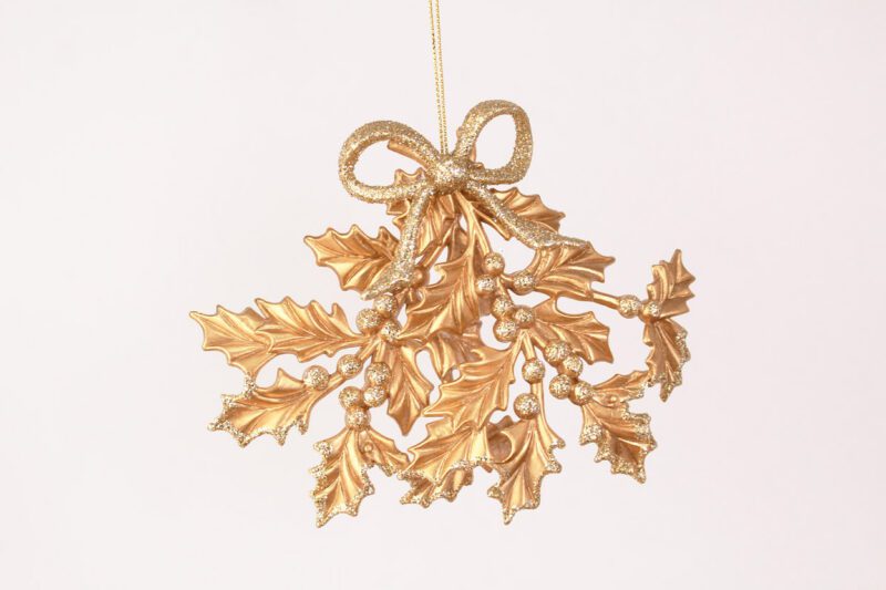 Mistletoe With Bow Ornament