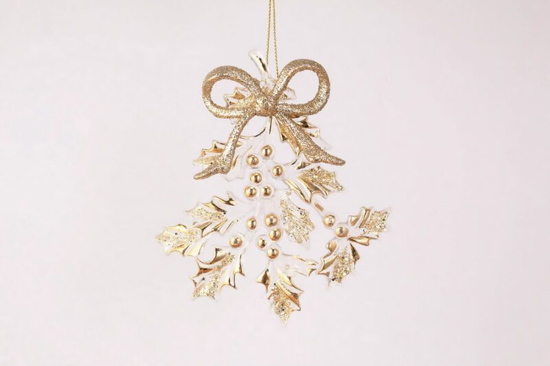 Mistletoe With Bow Ornament