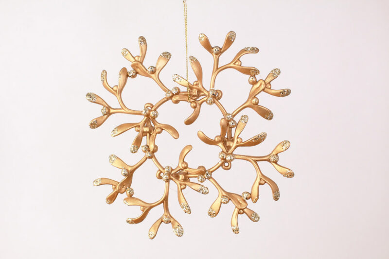 Mistletoe Snowflake